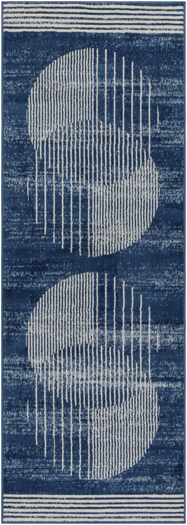 Floransa FSA-2380 2'7" x 7'3" Machine Woven Rug