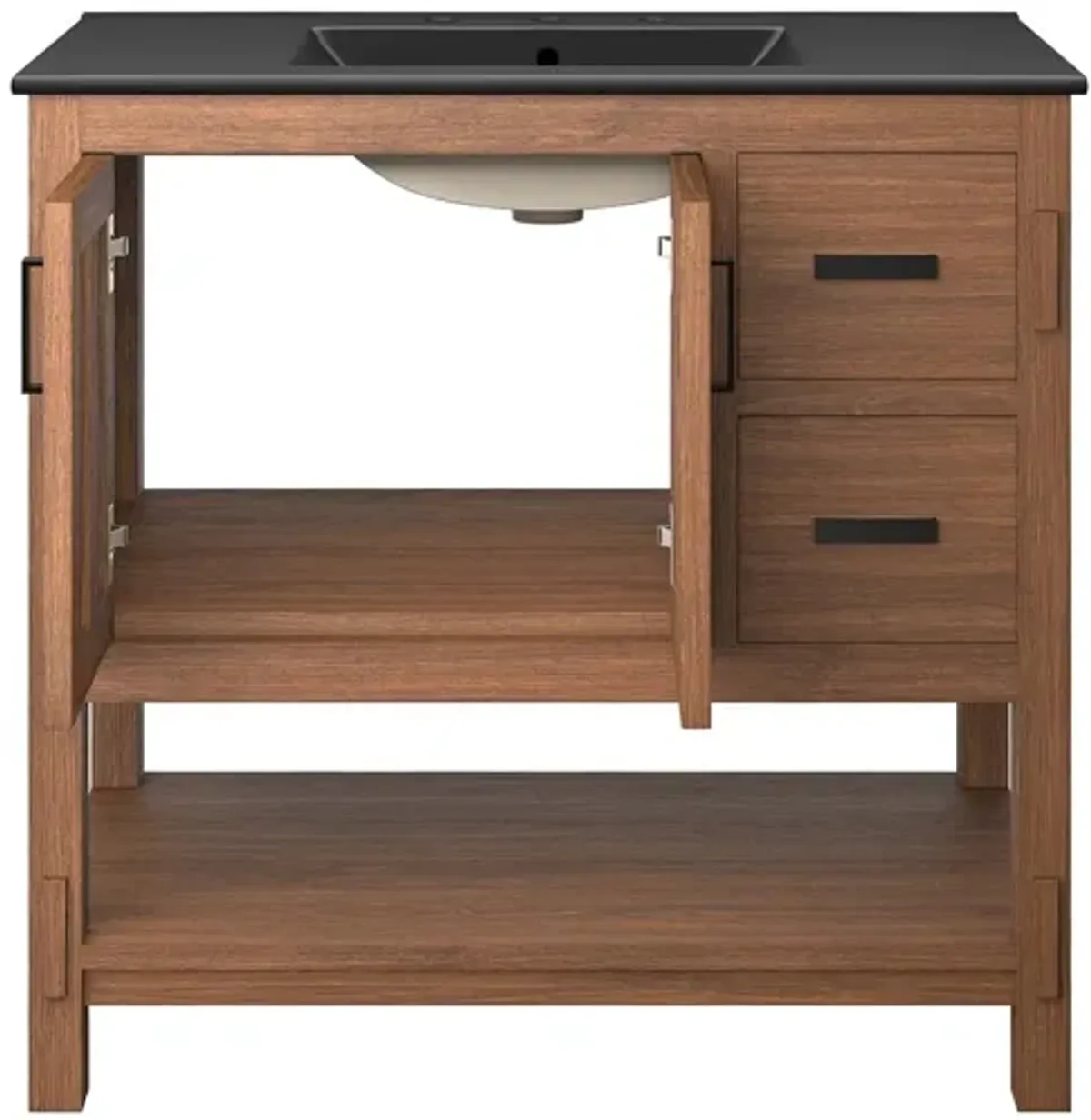 Ashlyn 36" Wood Bathroom Vanity