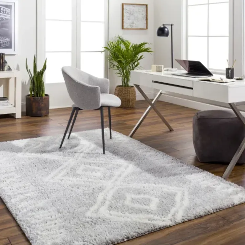 Cloudy Shag CDG-2312 6'7" x 9' Machine Woven Rug