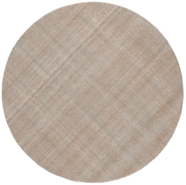 ABSTRACT Hand Tufted 6' x 6' Round area rug