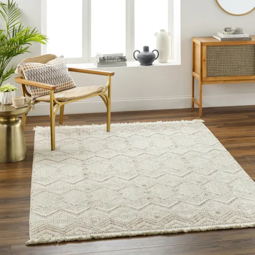 New Delhi NWH-2305 6'6" x 9' Machine Woven Rug