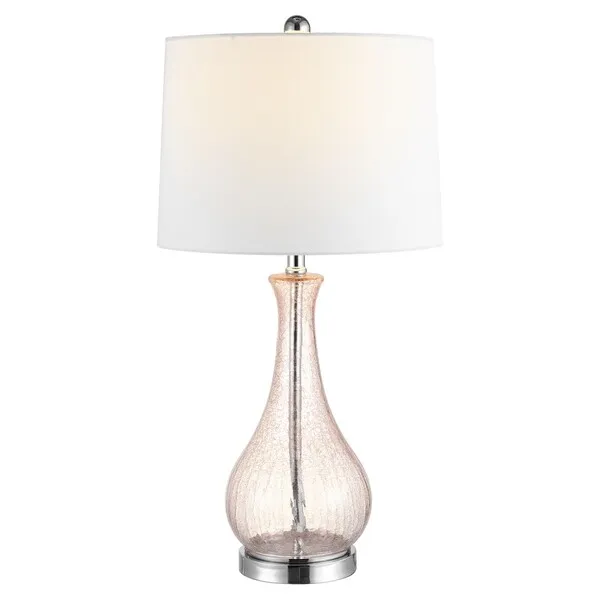 FINNLEY, 27.5 INCH, BLUSH, TABLE LAMP W/ USB PORT?