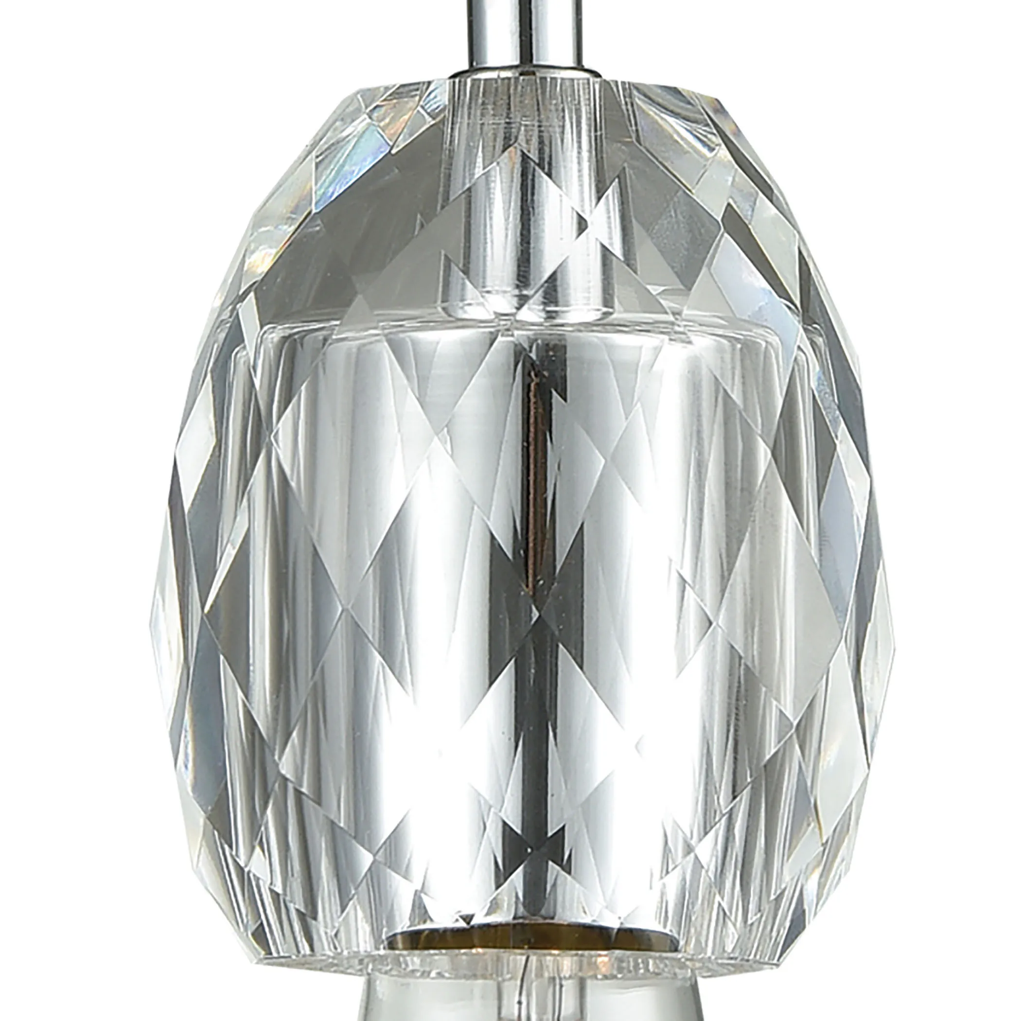 Socketholder 3" Wide 1-Light Mini Pendant - Polished Chrome