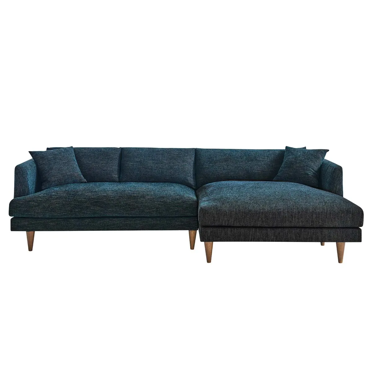 Zoya Right-Facing Down Filled Overstuffed Sectional