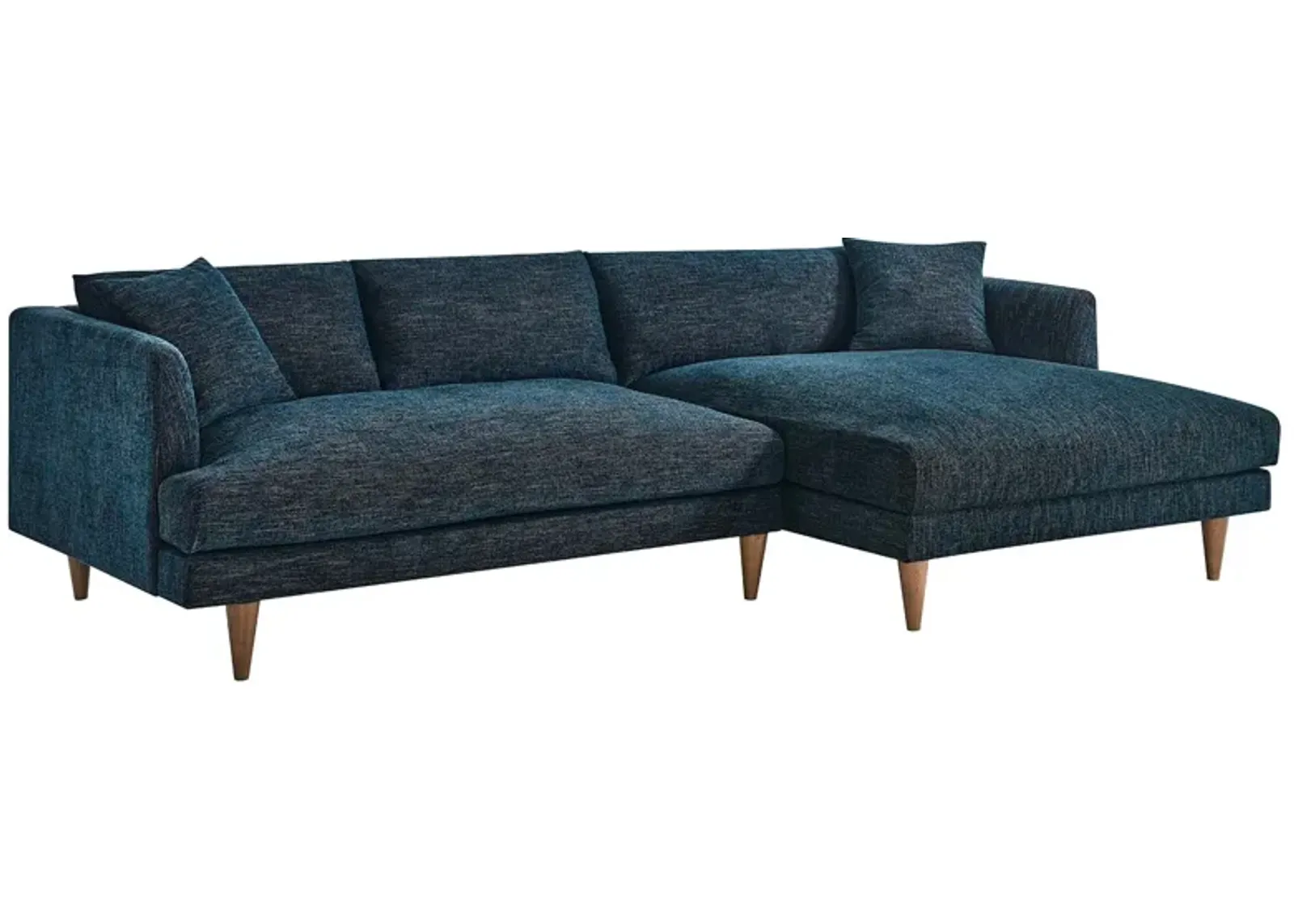 Zoya Right-Facing Down Filled Overstuffed Sectional