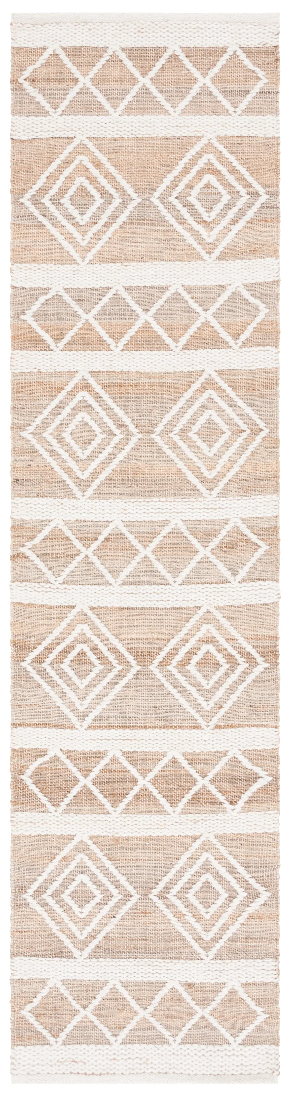 NATURAL FIBER 276 NATURAL  2'-3' x 9' Runner Rug