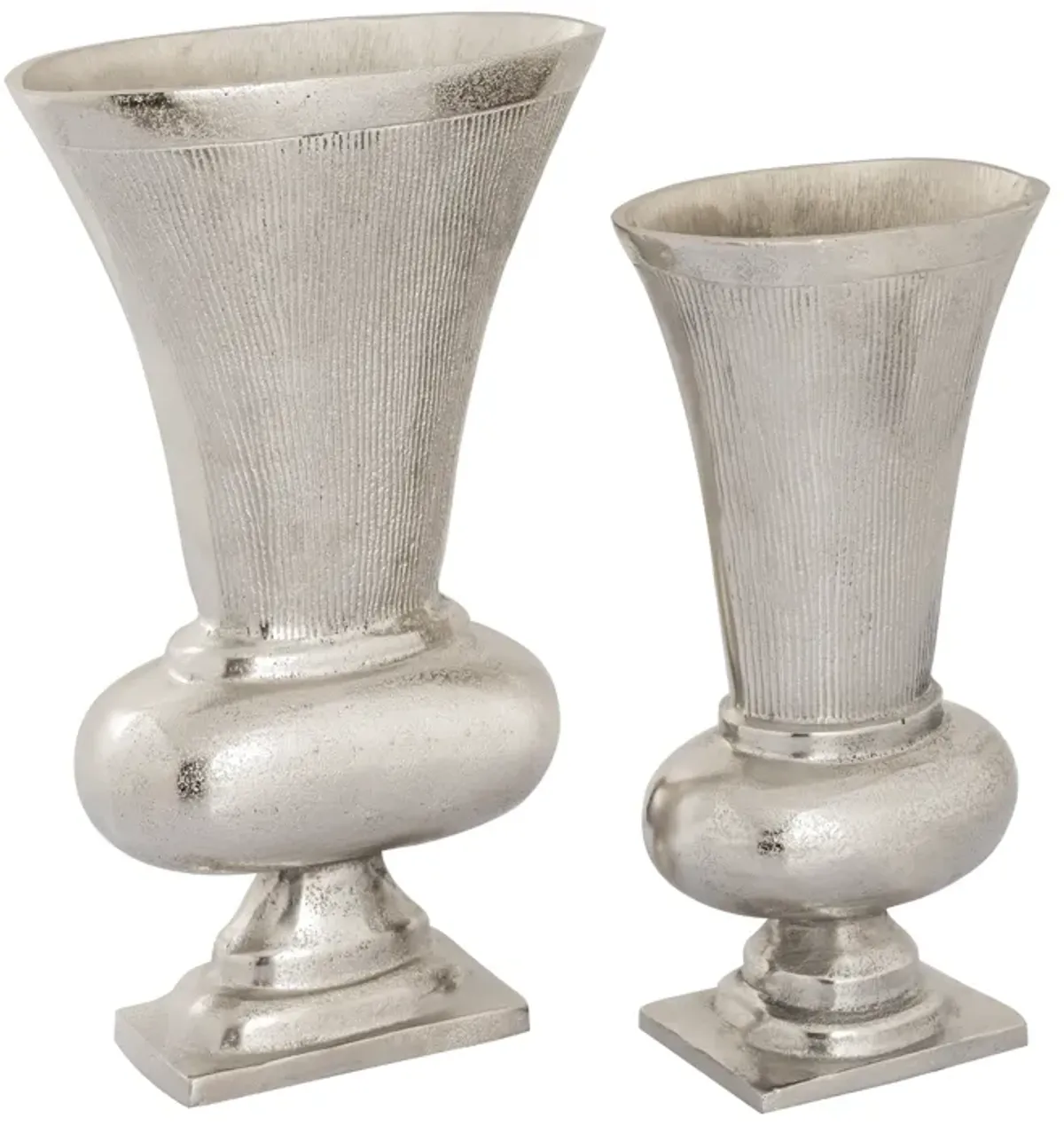 Brigitte Vase - Set of 2 Nickel