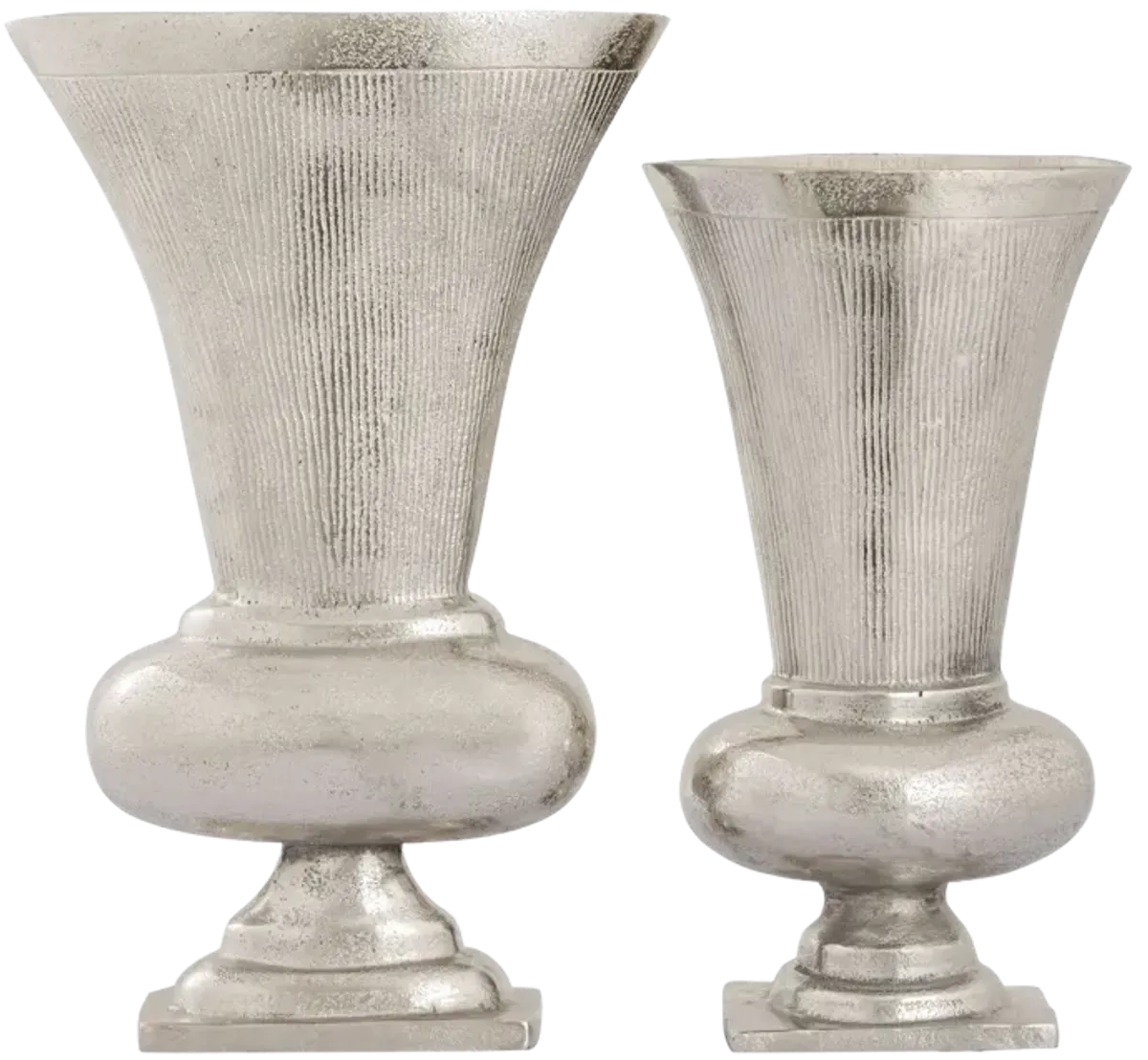 Brigitte Vase - Set of 2 Nickel