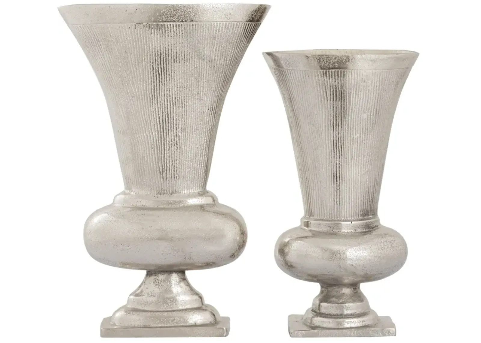 Brigitte Vase - Set of 2 Nickel