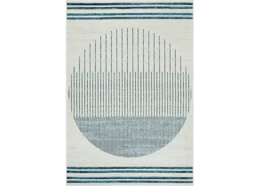 Alfresco ALF-9692 2'5" x 7'10" Machine Woven Rug