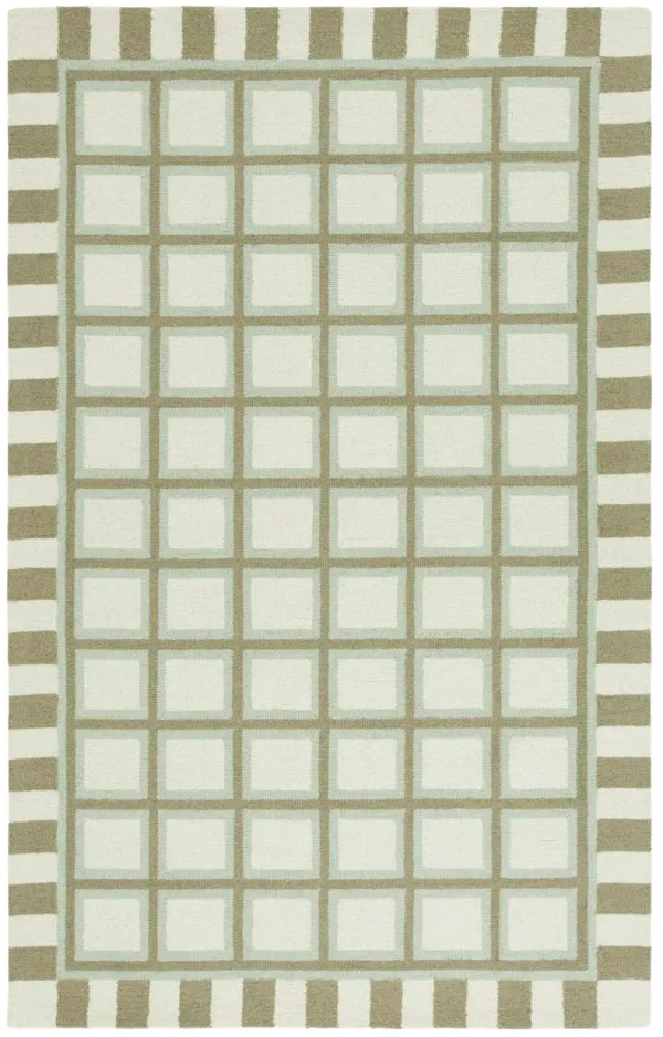 GENRE Hand Tufted 3' x 5' area rug