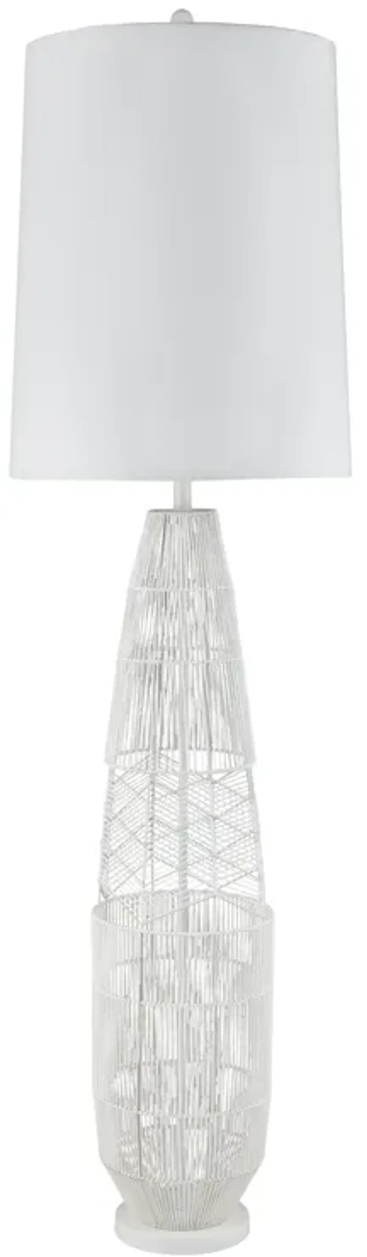 Husk 63'' High 1-Light Floor Lamp - White