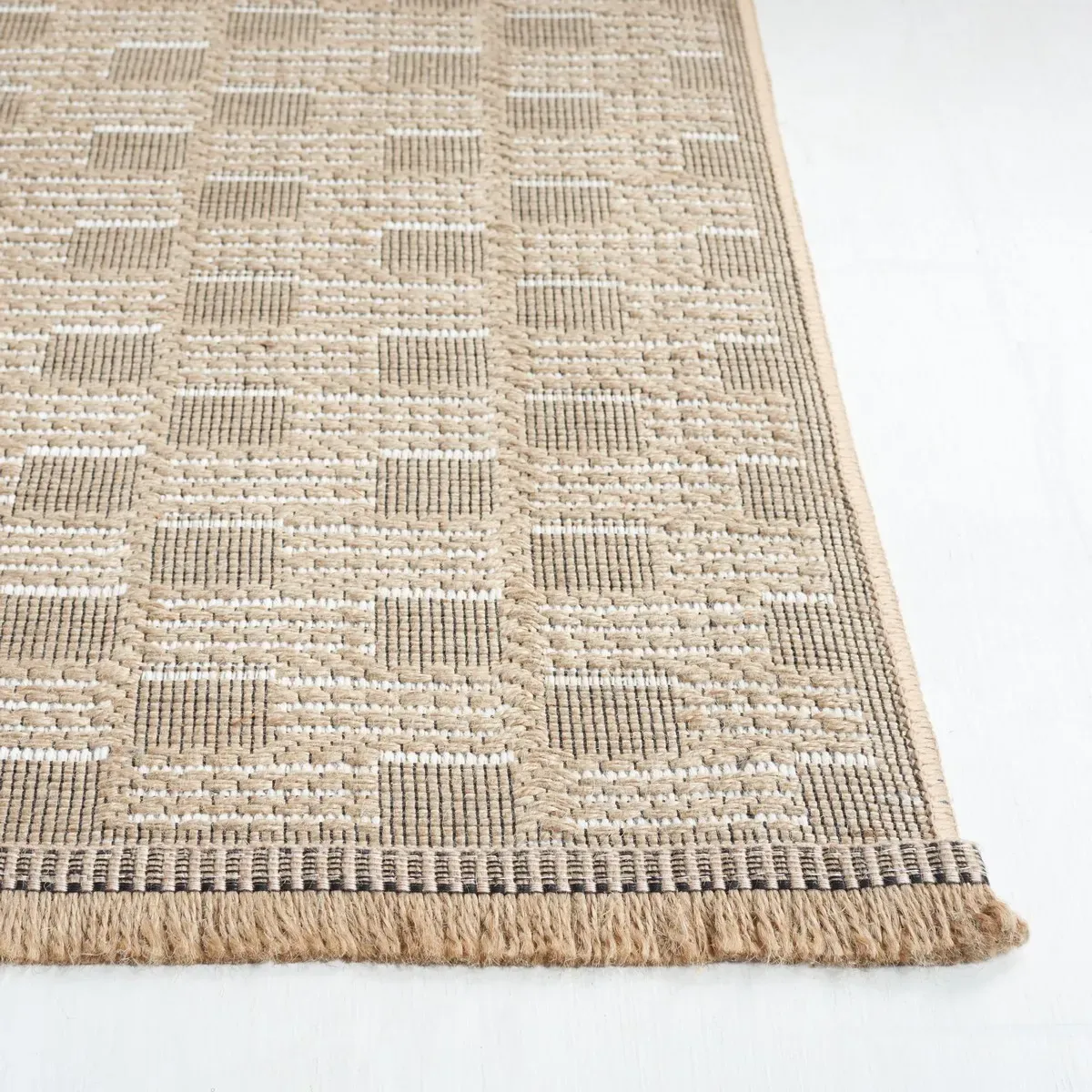 ASPECT 402 Brown 8'-6' X 12' Large Rectangle Rug