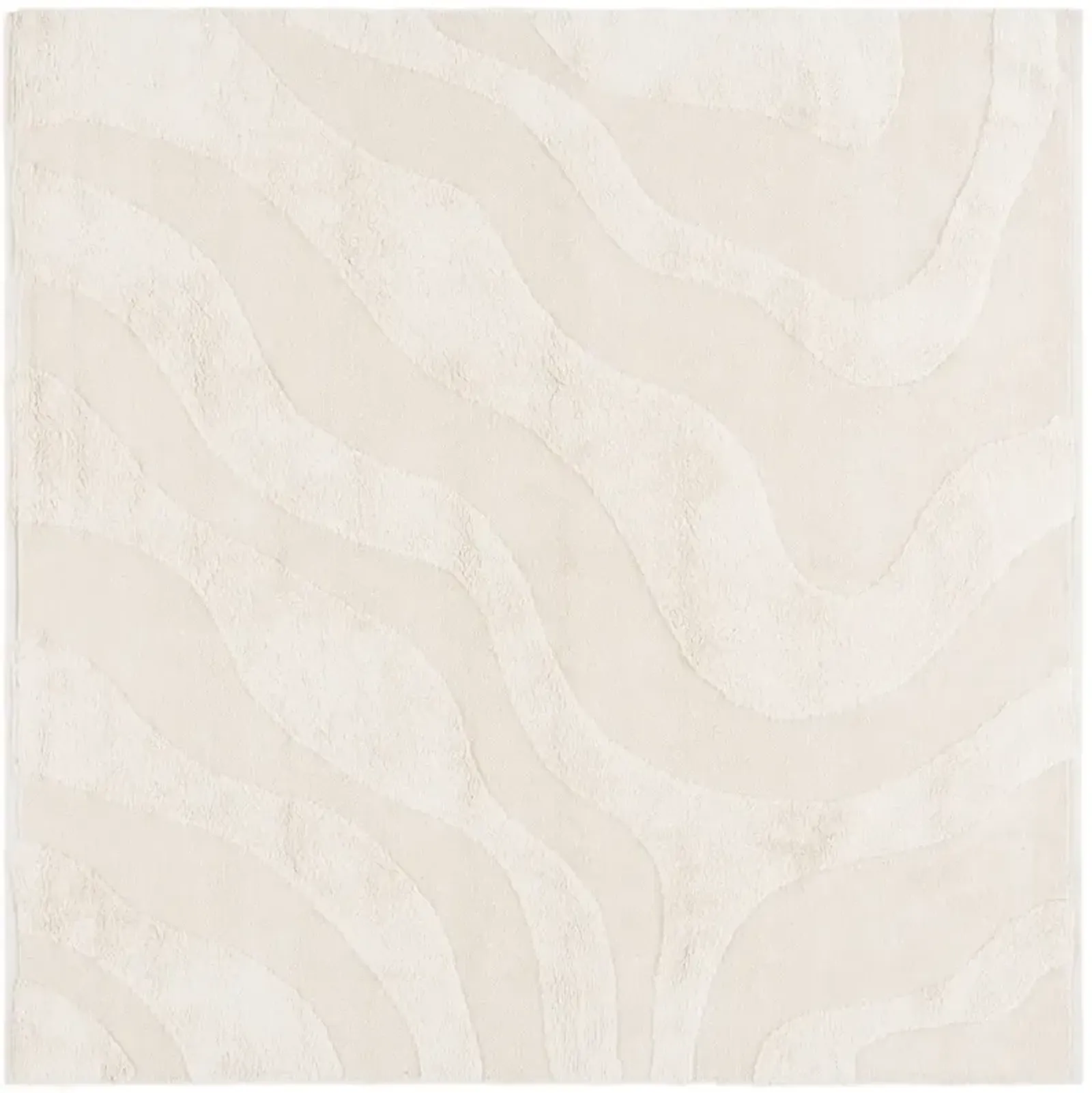 EASY CARE 218 IVORY 6' x 6' Square Square Rug