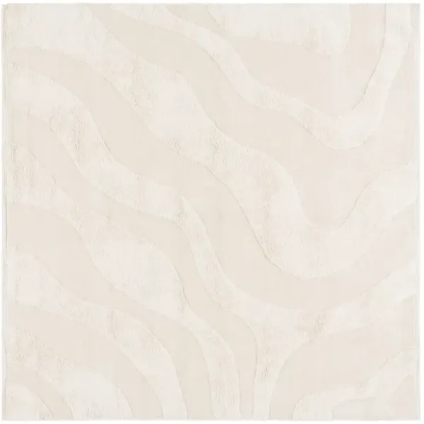 EASY CARE 218 IVORY 6' x 6' Square Square Rug