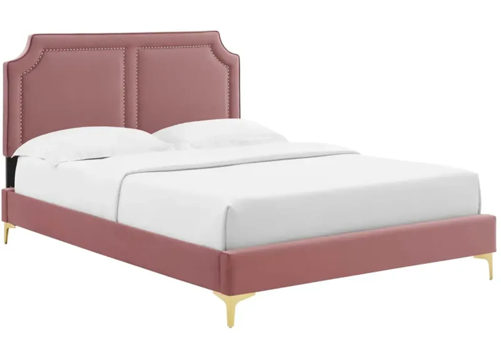 Novi Performance Velvet Twin Bed