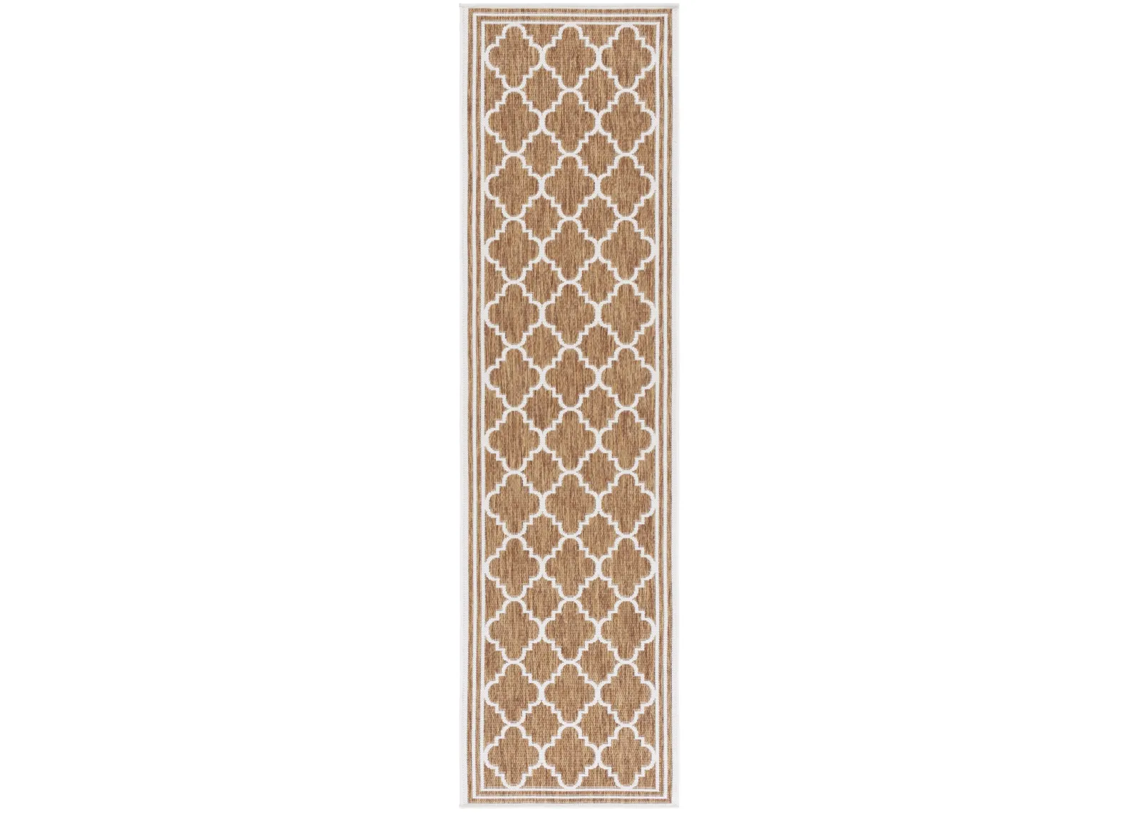 BEACH HOUSE 266 BROWN  2'-2' x 8' Runner Rug