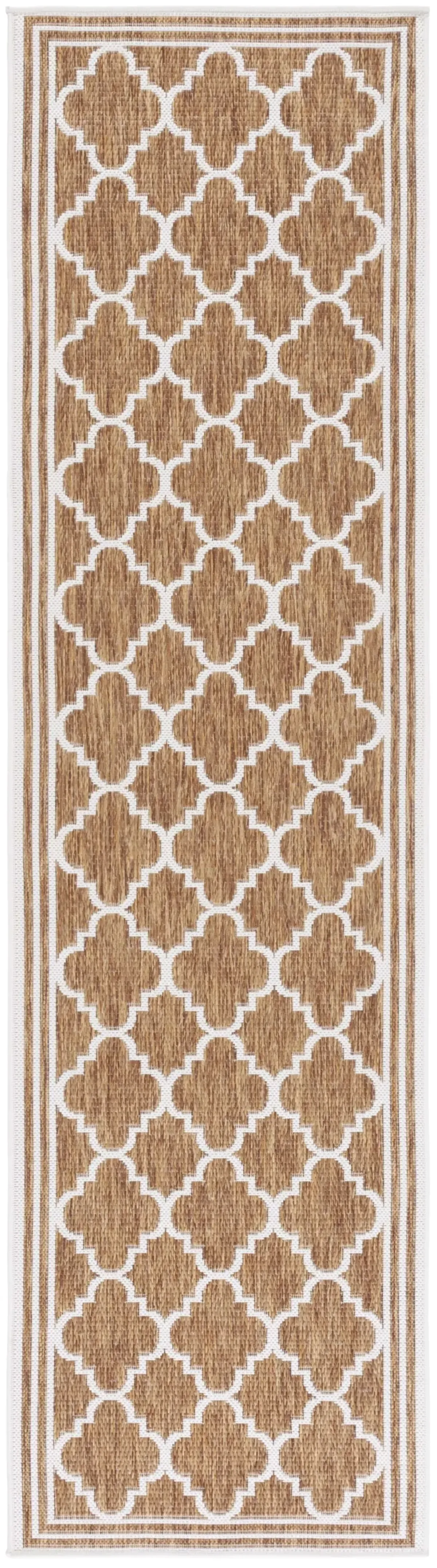 BEACH HOUSE 266 BROWN  2'-2' x 8' Runner Rug