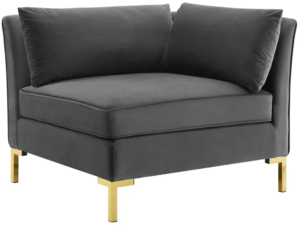 Ardent 5-Piece Performance Velvet Sectional Sofa