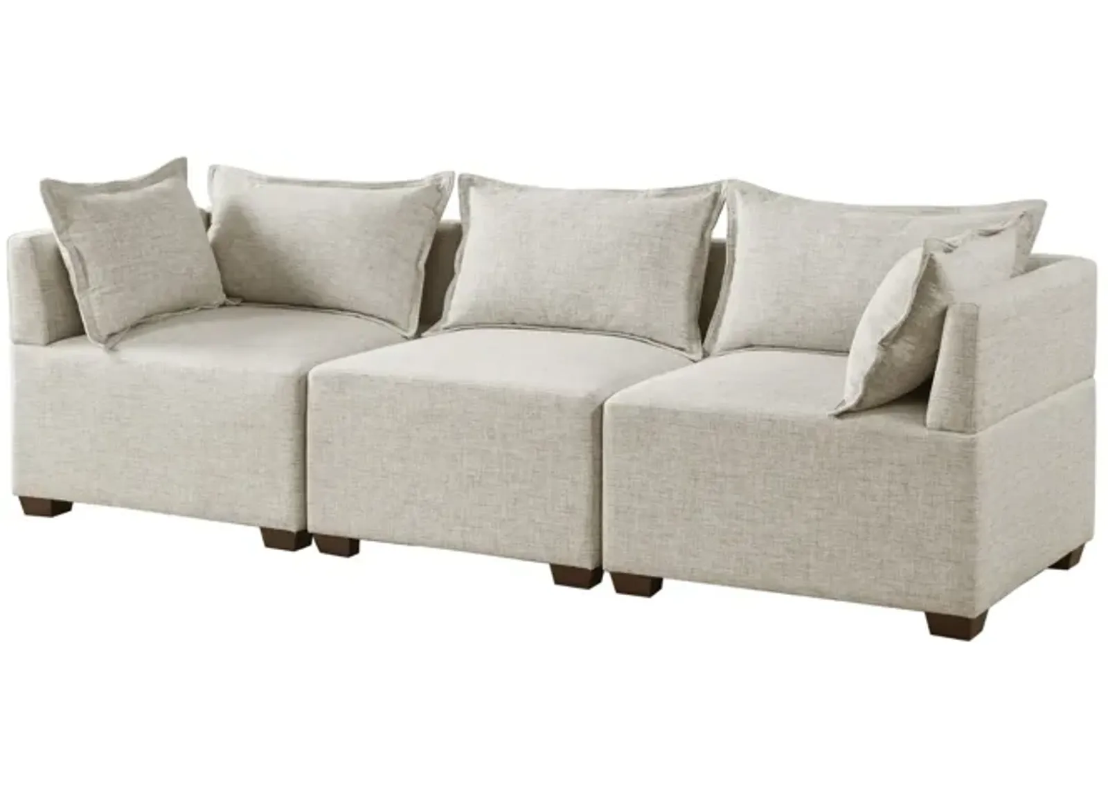 3-Piece Modular Sofa