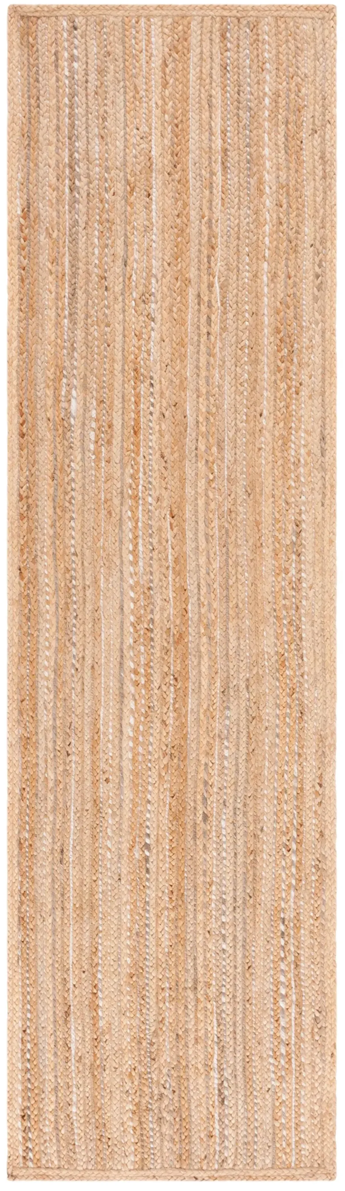 NATURAL FIBER 840 NATURAL  2'-3' x 8' Runner Rug