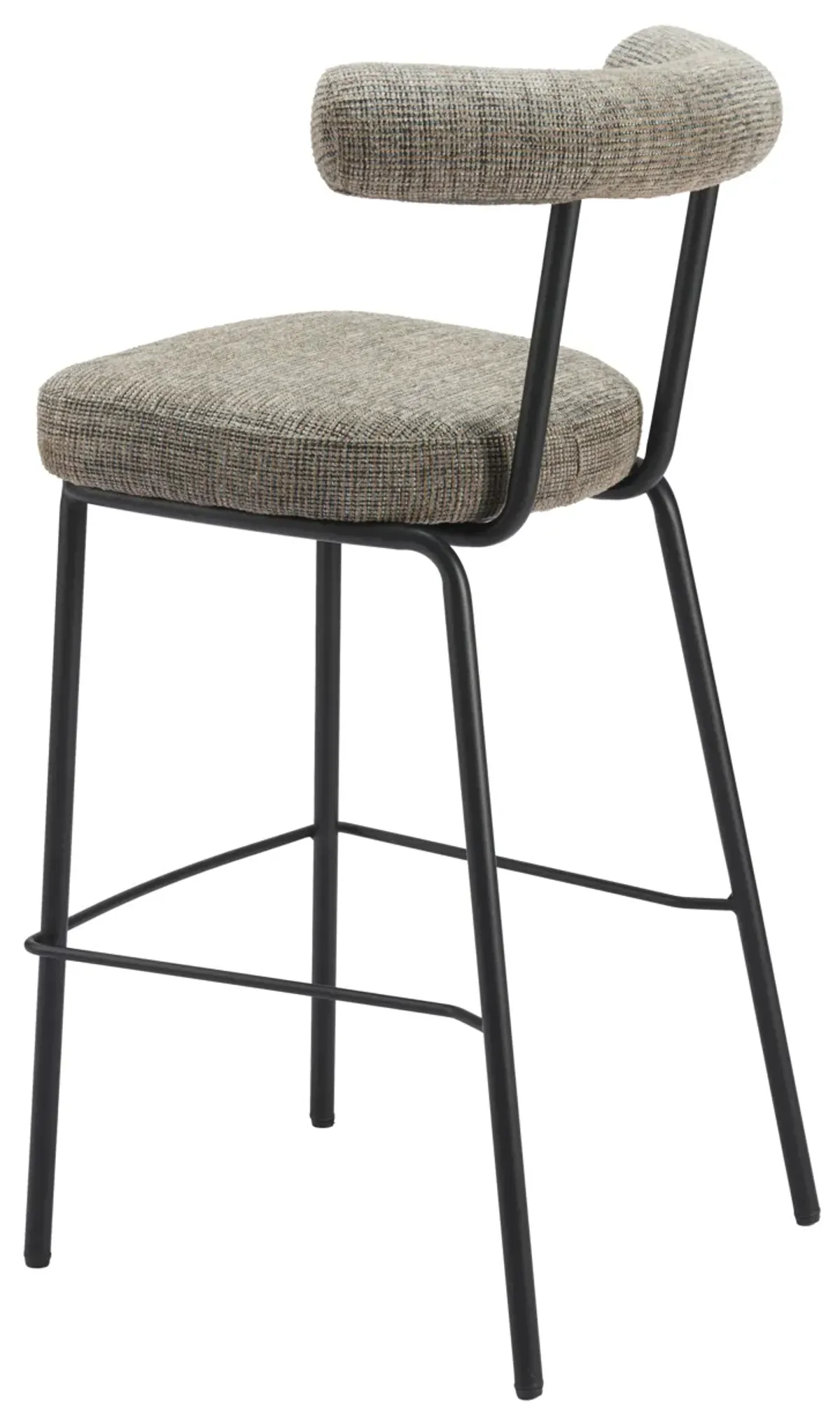 Kede Barstool Green Tweed