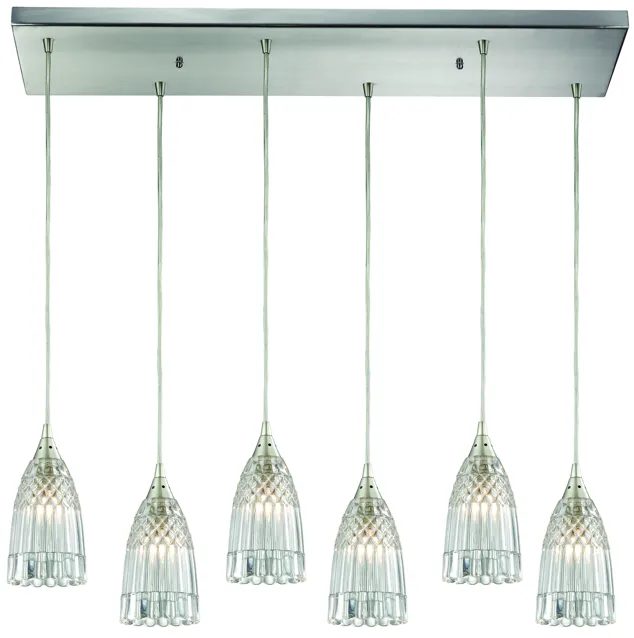 Kersey Configurable Multi Pendant - Satin Nickel