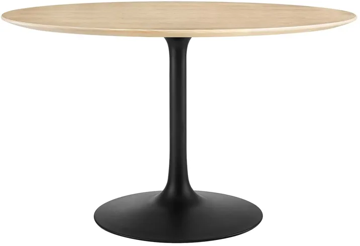 Lippa 47" Round Wood Grain Dining Table