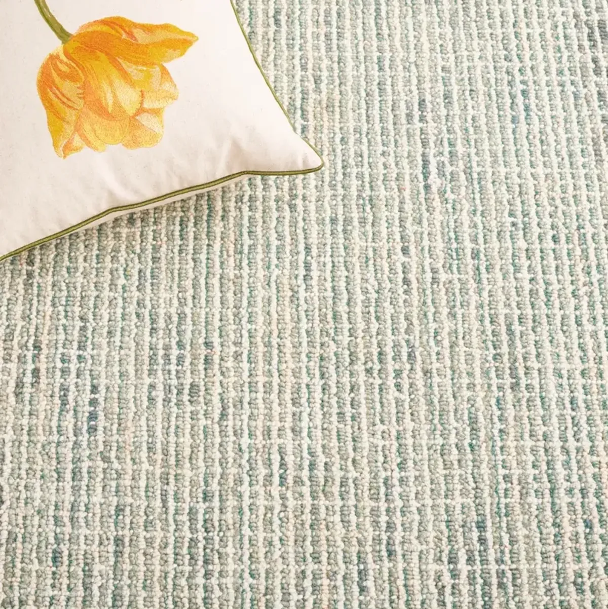 ABSTRACT 484 GREEN  2'-3' x 14' Runner Rug