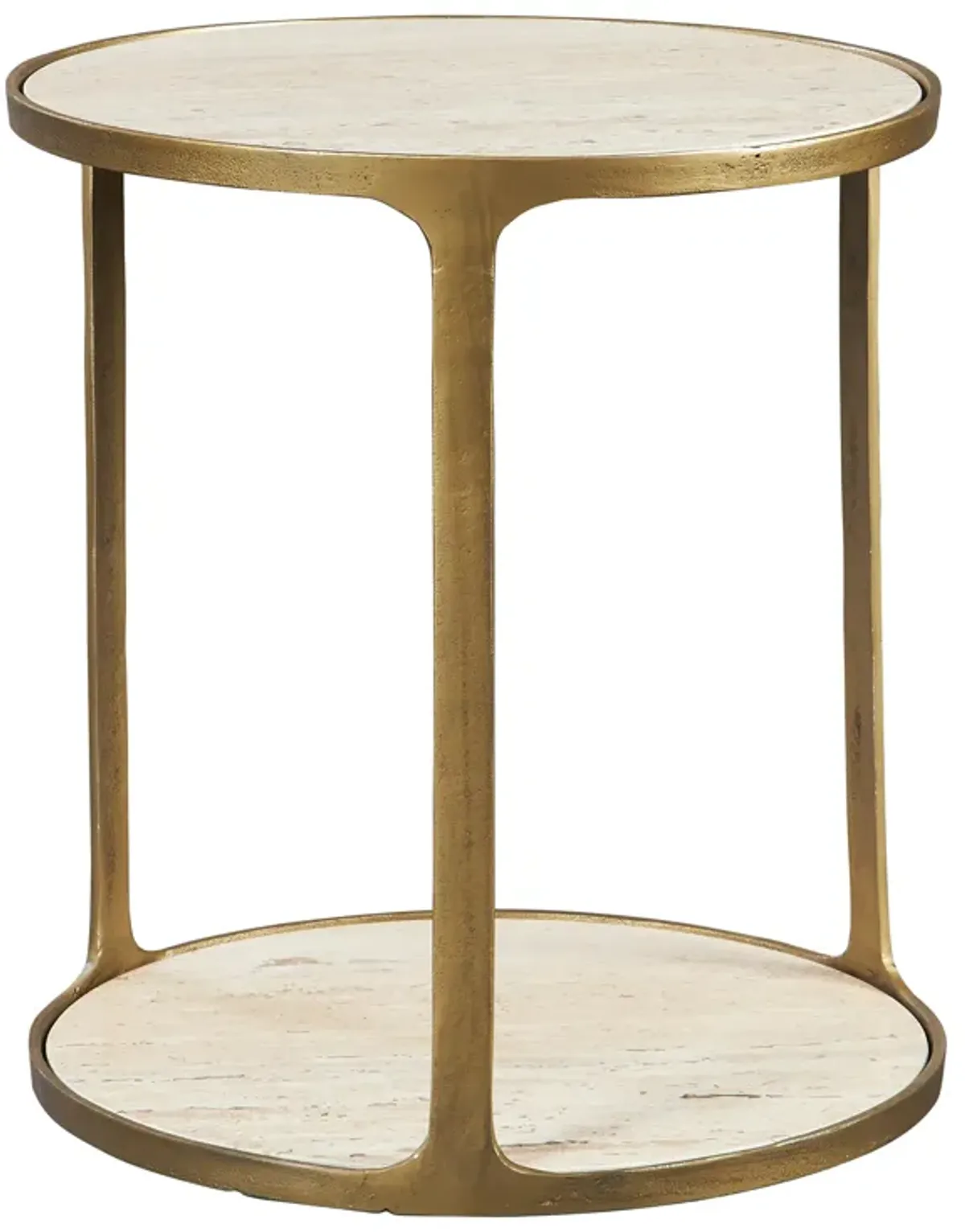 Clench Brass Side Table