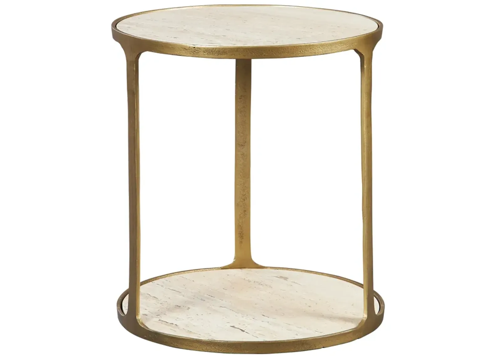 Clench Brass Side Table