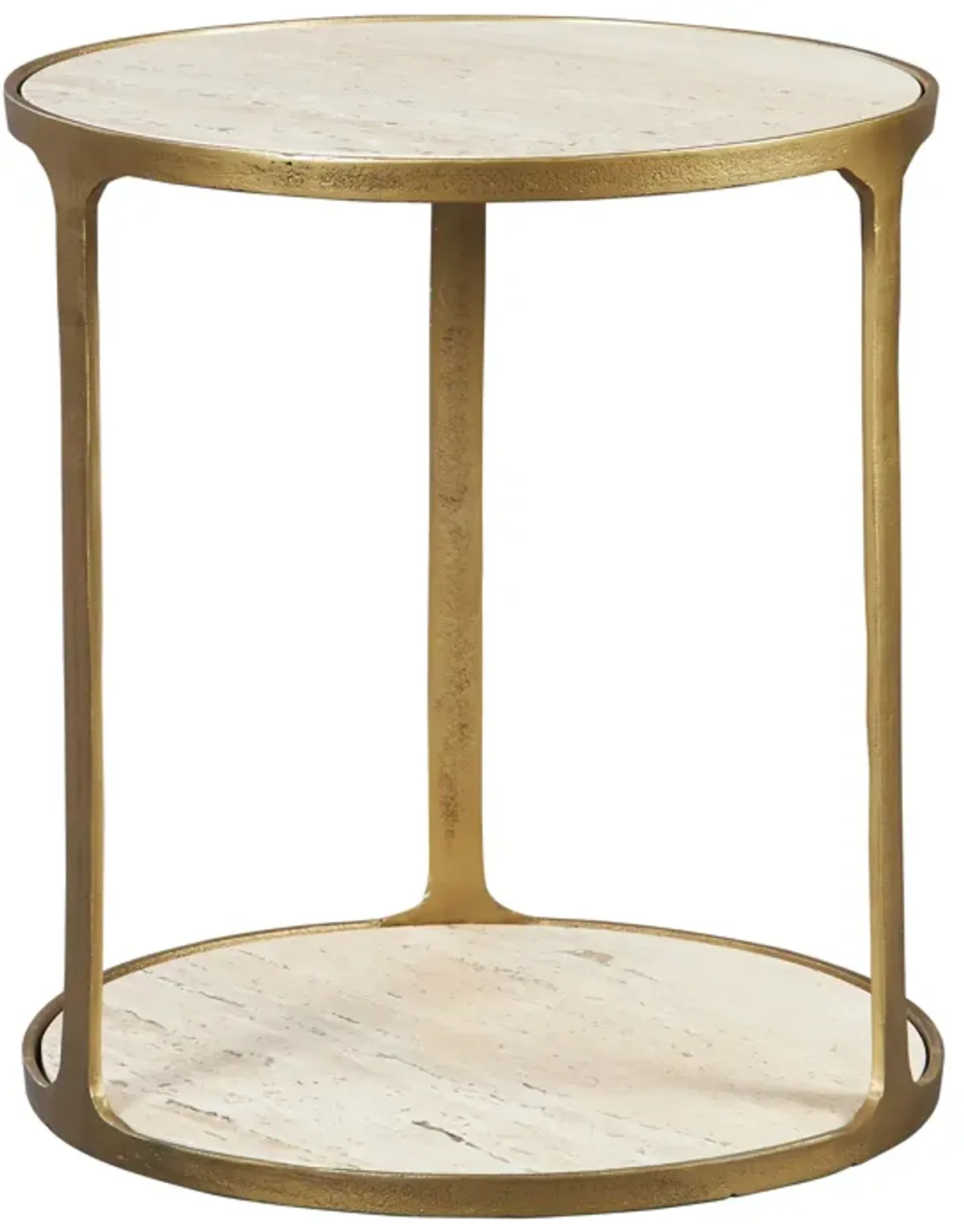 Clench Brass Side Table