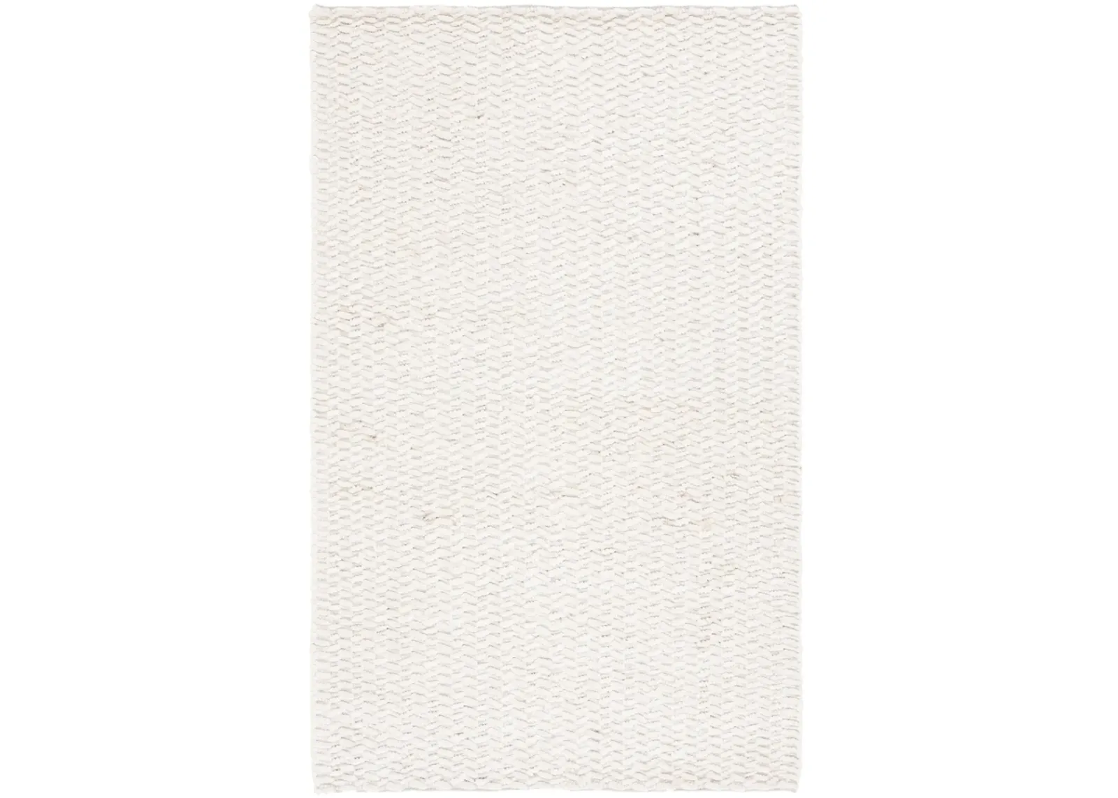 NATURAL FIBER 514 BLEACH  3' x 5' Small Rectangle Rug