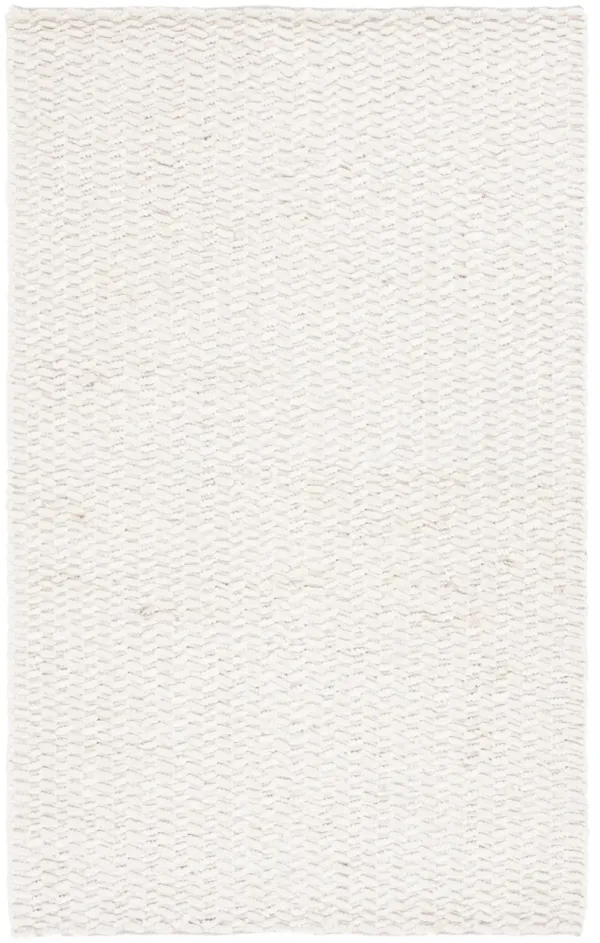 NATURAL FIBER 514 BLEACH  3' x 5' Small Rectangle Rug