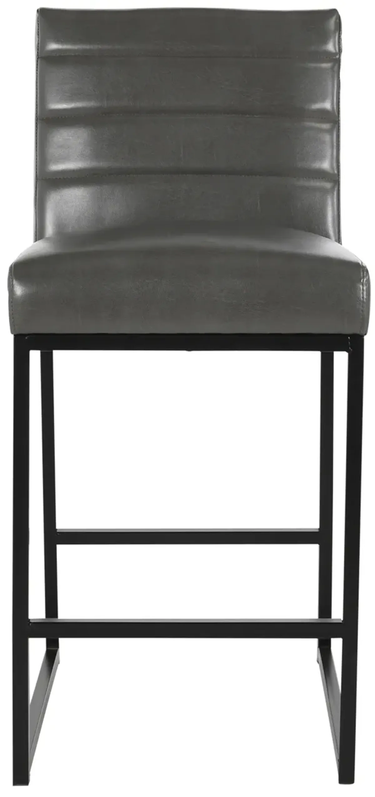 Seville Counter Stool 26" Gray by Kosas Home