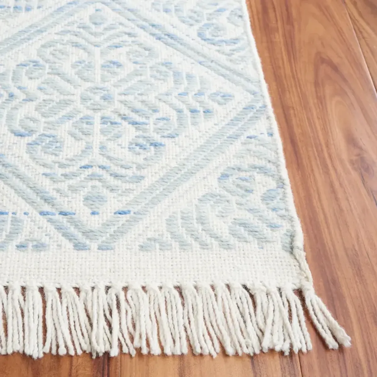 KILIM 766 BLUE  2'-3' x 8' Runner Rug