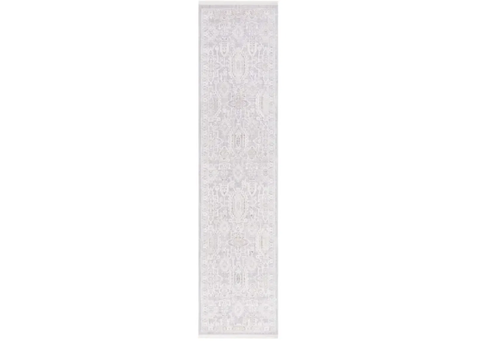 MARMARA 322 Grey  2' X 8' Runner Rug