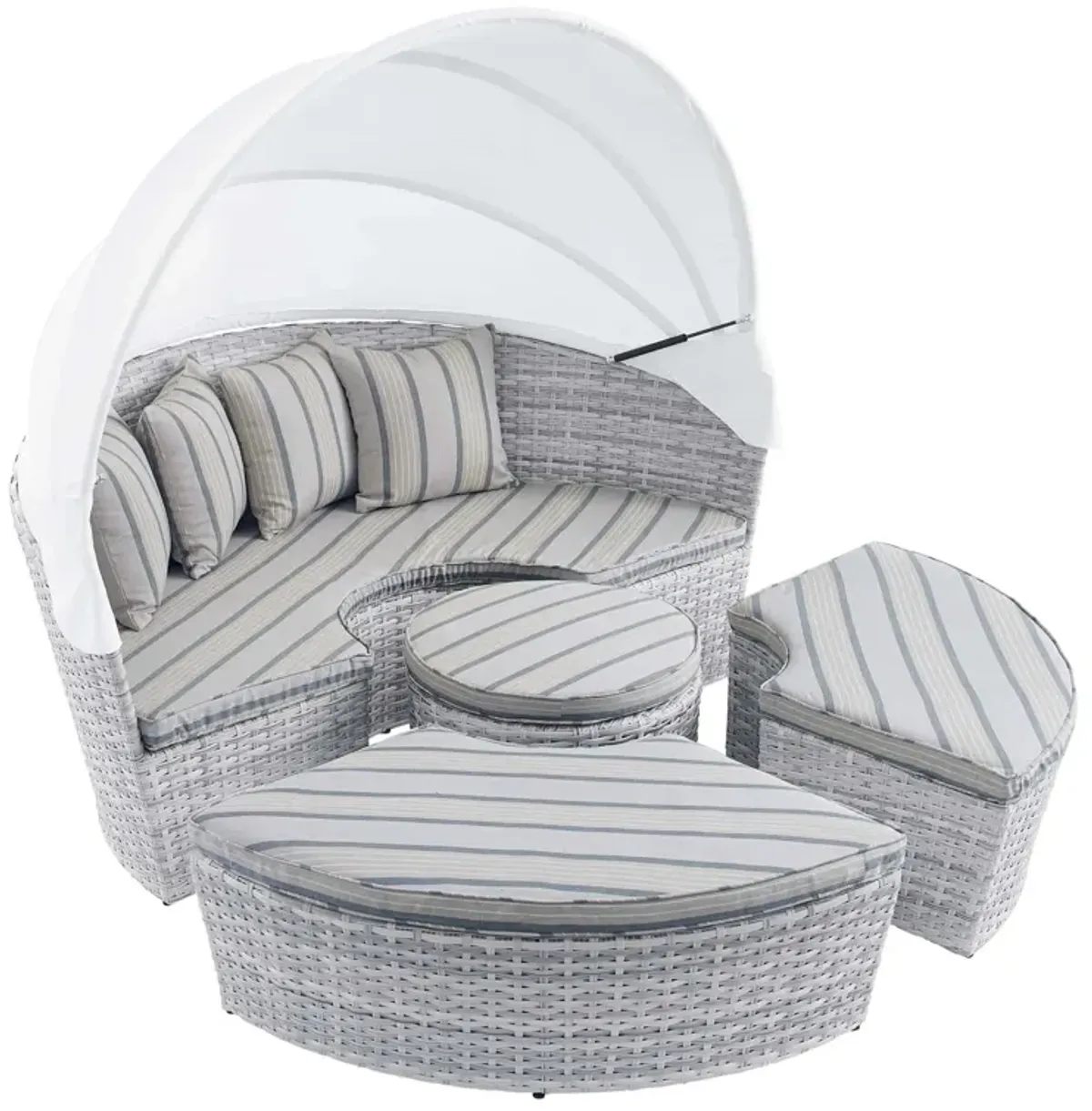 Scottsdale Canopy Sunbrella� Outdoor Patio Daybed