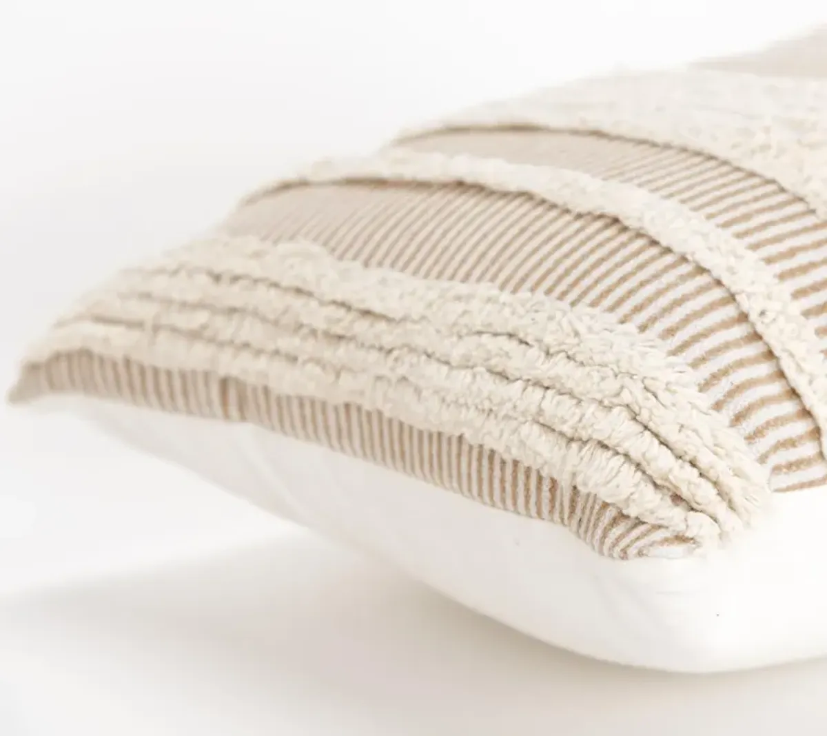 Stripe Dark Natural/Natural  Pillow