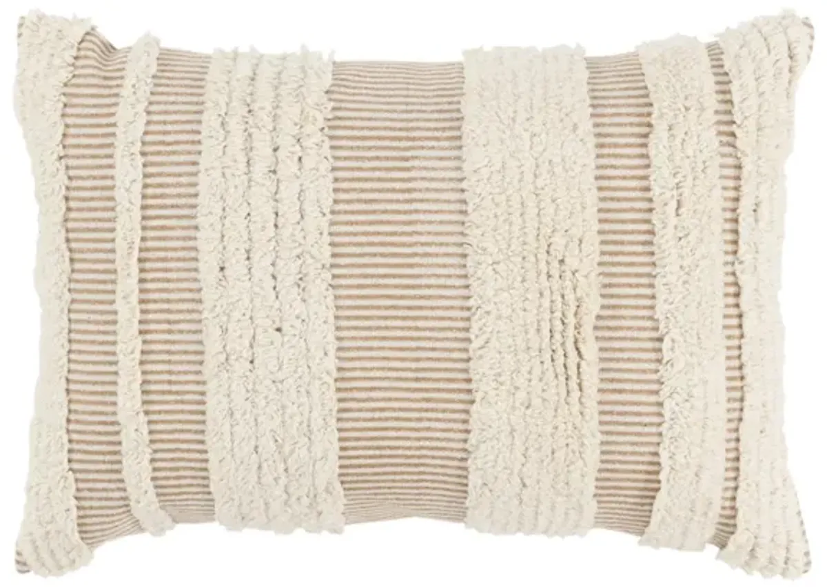 Stripe Dark Natural/Natural  Pillow