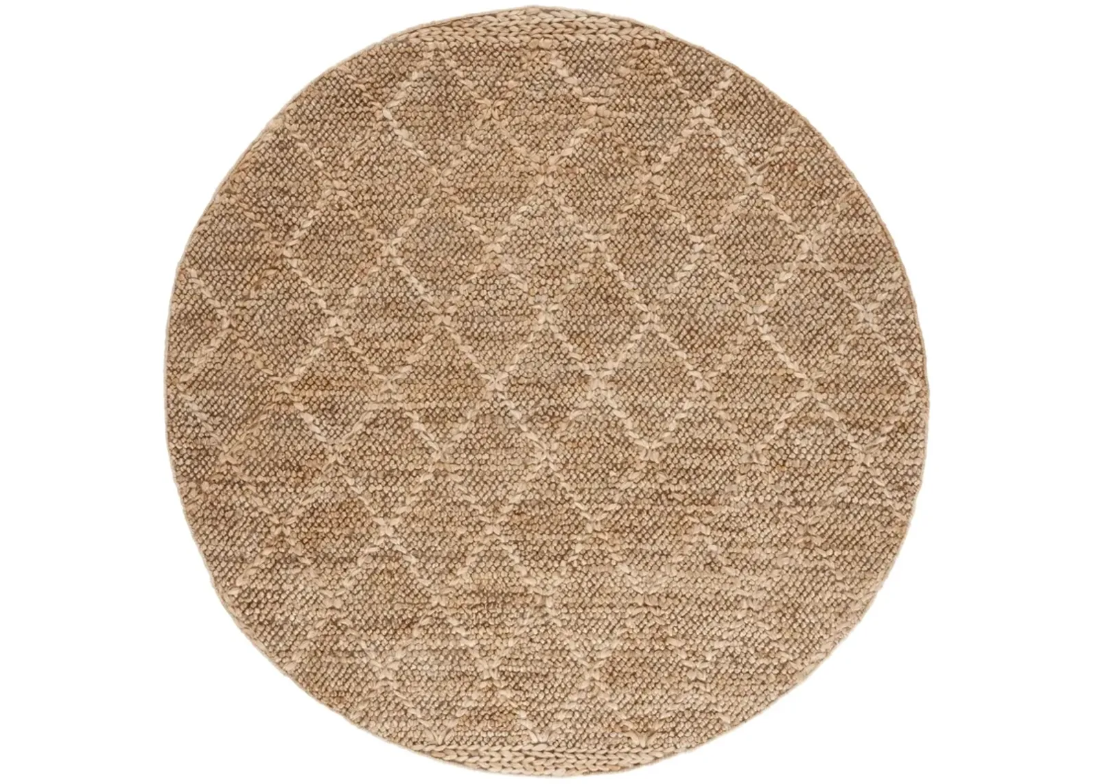 NATURAL FIBER 475 NATURAL 6' x 6' Round Round Rug