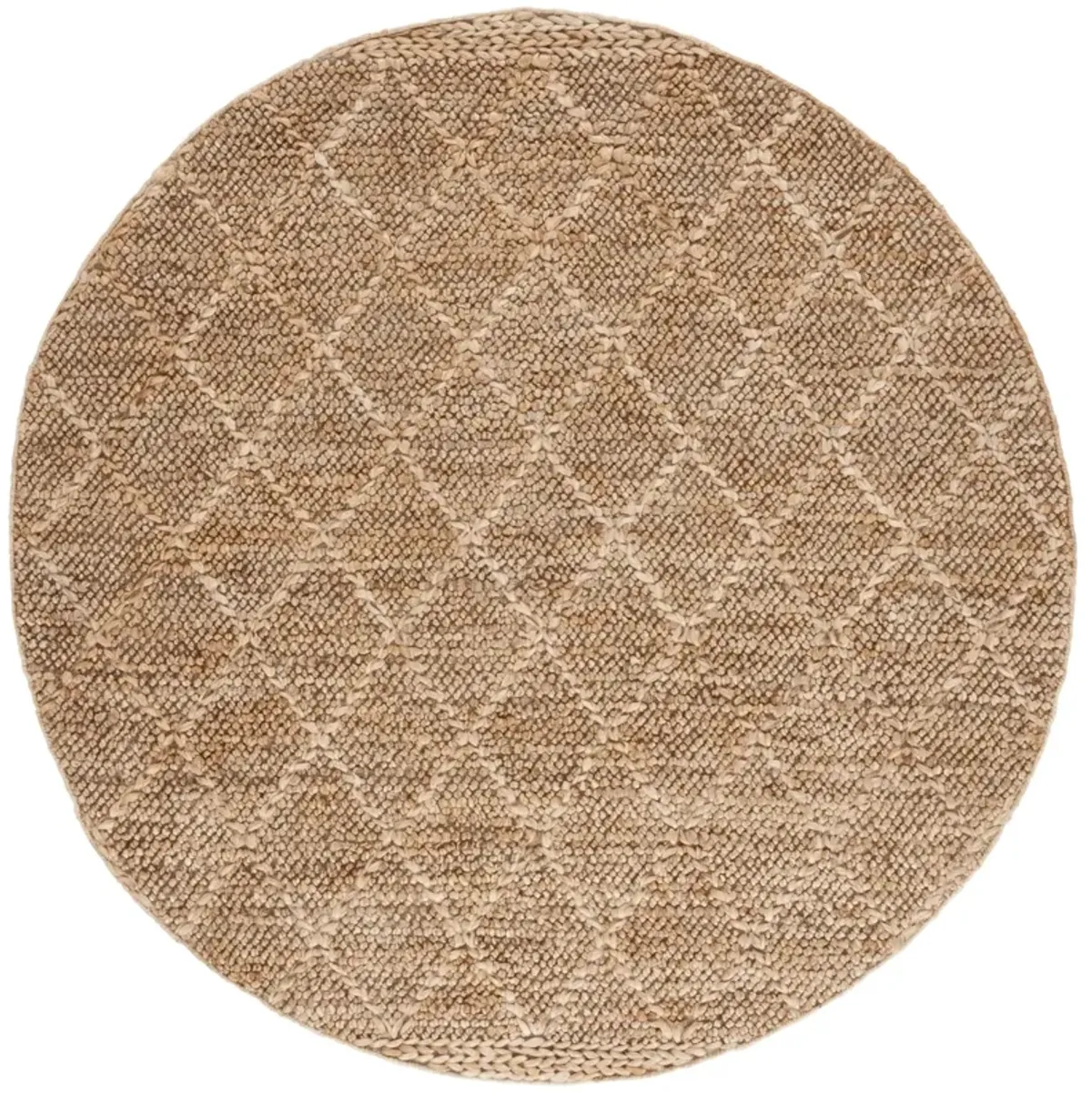 NATURAL FIBER 475 NATURAL 6' x 6' Round Round Rug