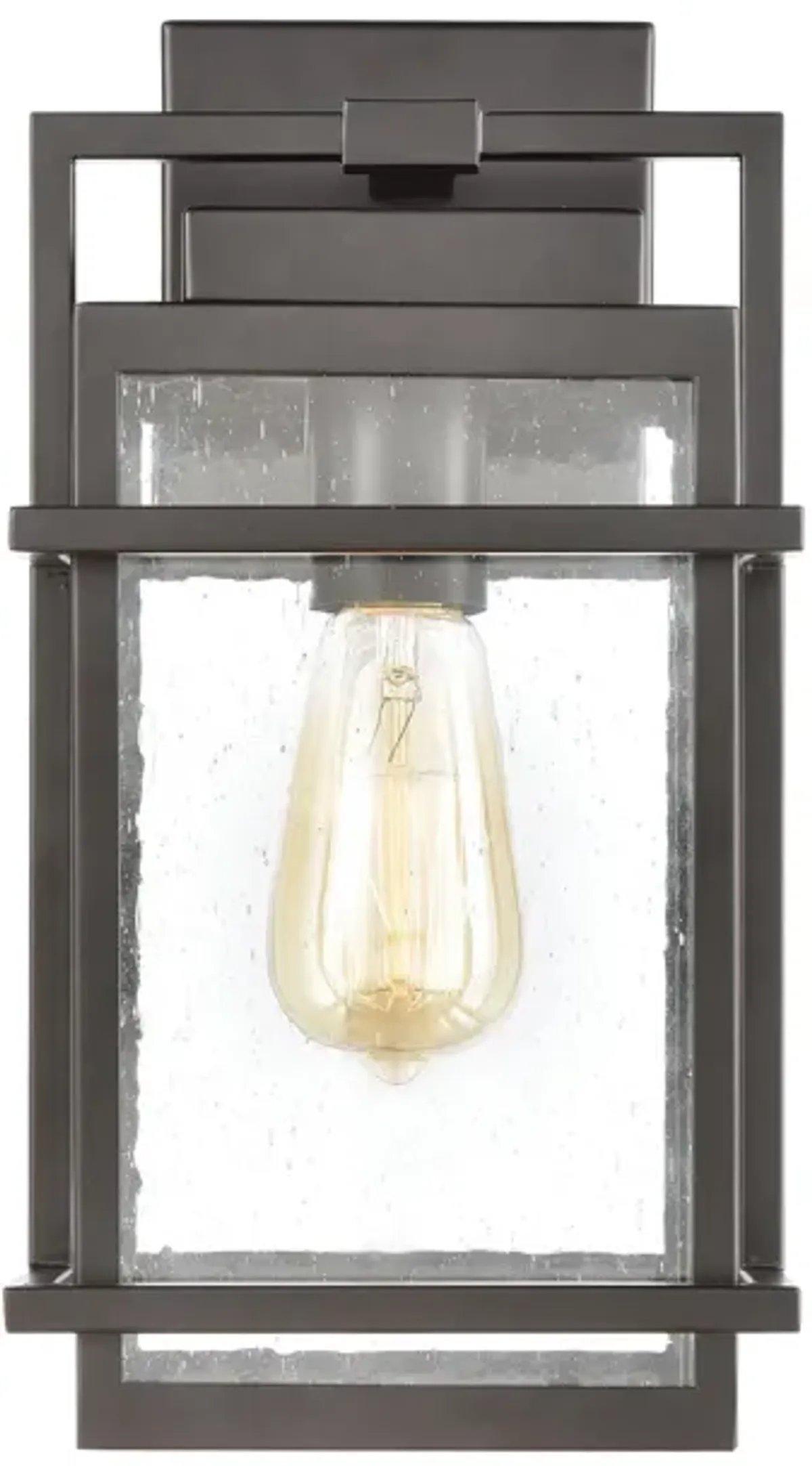 Breckenridge 14" High 1-Light Outdoor Sconce - Matte Black