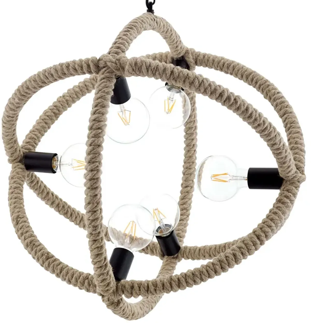 Transpose Rope Pendant Chandelier