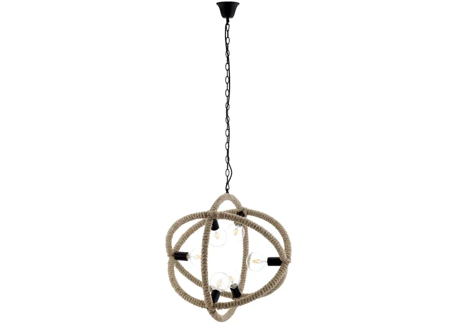 Transpose Rope Pendant Chandelier