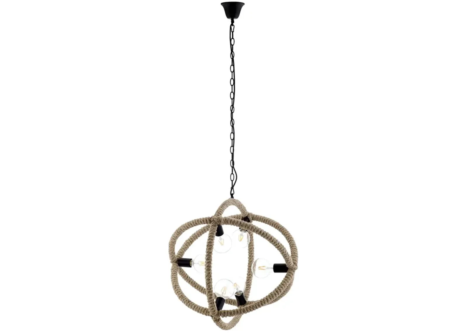 Transpose Rope Pendant Chandelier