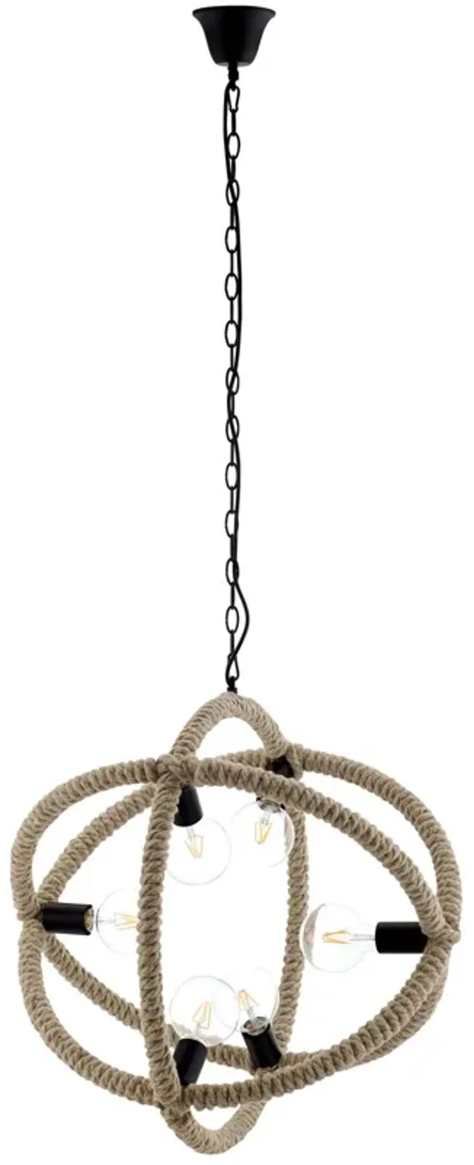 Transpose Rope Pendant Chandelier