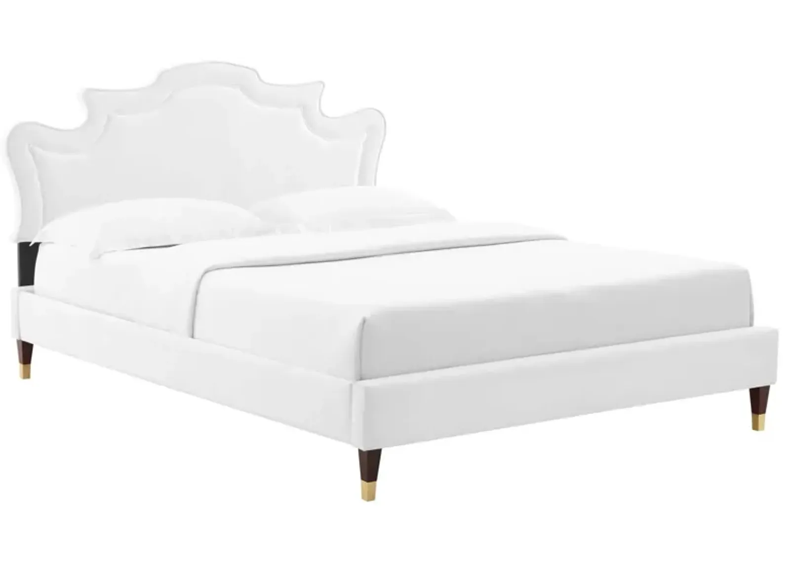 Neena Performance Velvet King Bed