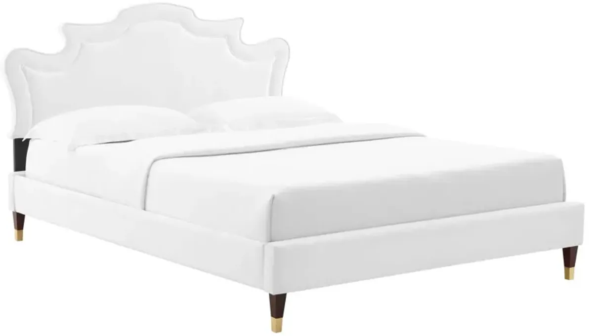 Neena Performance Velvet King Bed