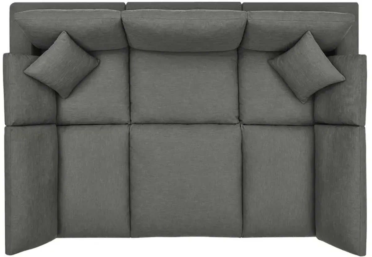 Commix Down Filled Overstuffed 6-Piece Sectional 